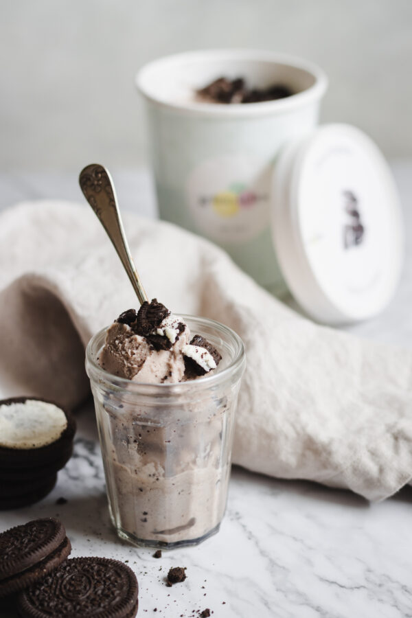 Oreo gelato
