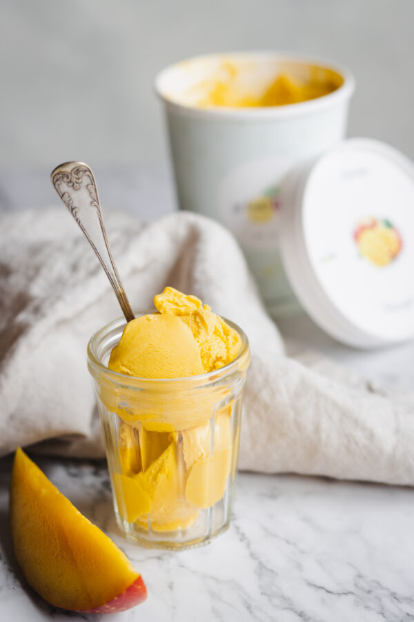 Mango gelato